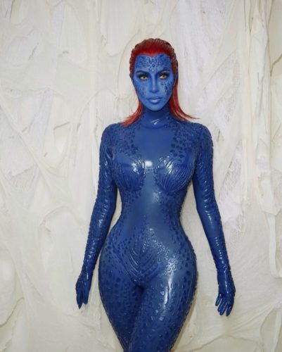 Halloween 2022 (Mystique, X-Men) - Kim Kardashian