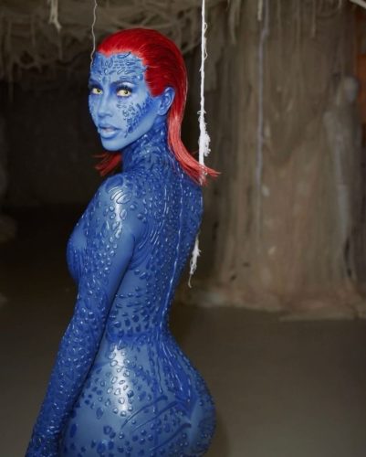 Halloween 2022 (Mystique, X-Men) - Kim Kardashian
